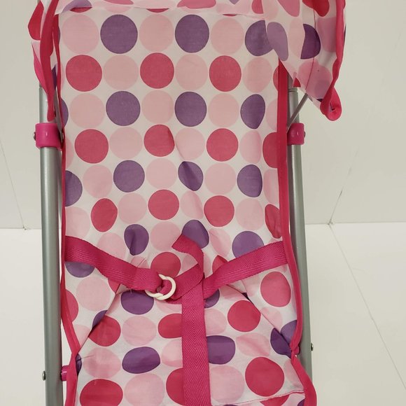 New Doll Stroller (Polka Dot) - Picture 8 of 12